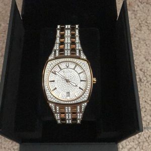 Rose gold bulova men’s watch